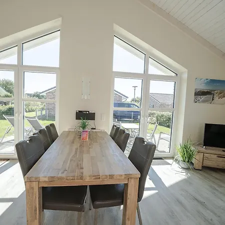 Hauke Hain 68 - Haus Mit Eingezaeuntem Garten Und Sauna Nyaraló Dagebüll